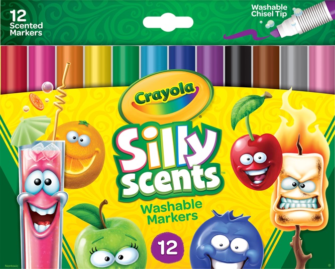 12 Silly Scents Scented Washable Markers | crayola.com.au