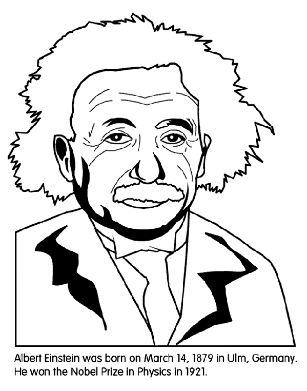 Albert Einstein | crayola.com.au