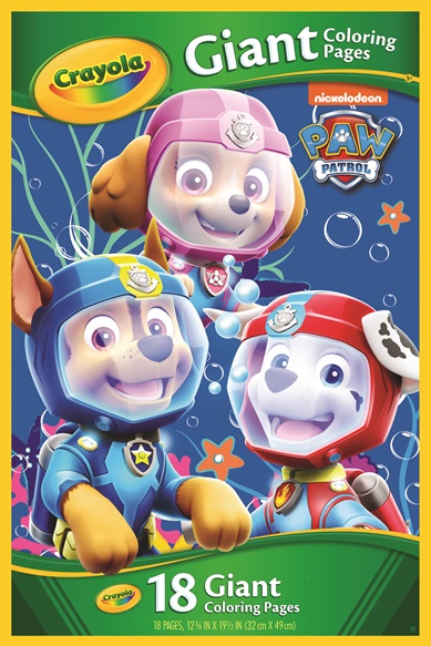 Crayola® Paw Patrol™ Giant Coloring Pages 24 pk, 24 pk - Pay Less Super  Markets